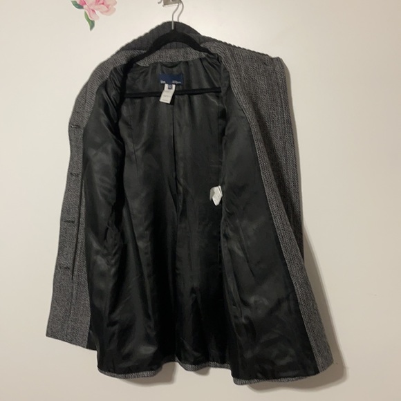 Blue Les Copains Unisex Knit Wool Sweater Coat - Picture 11 of 15